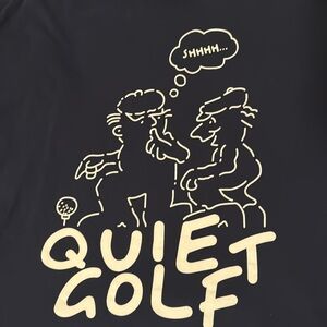 Quiet Golf Navy Shirt